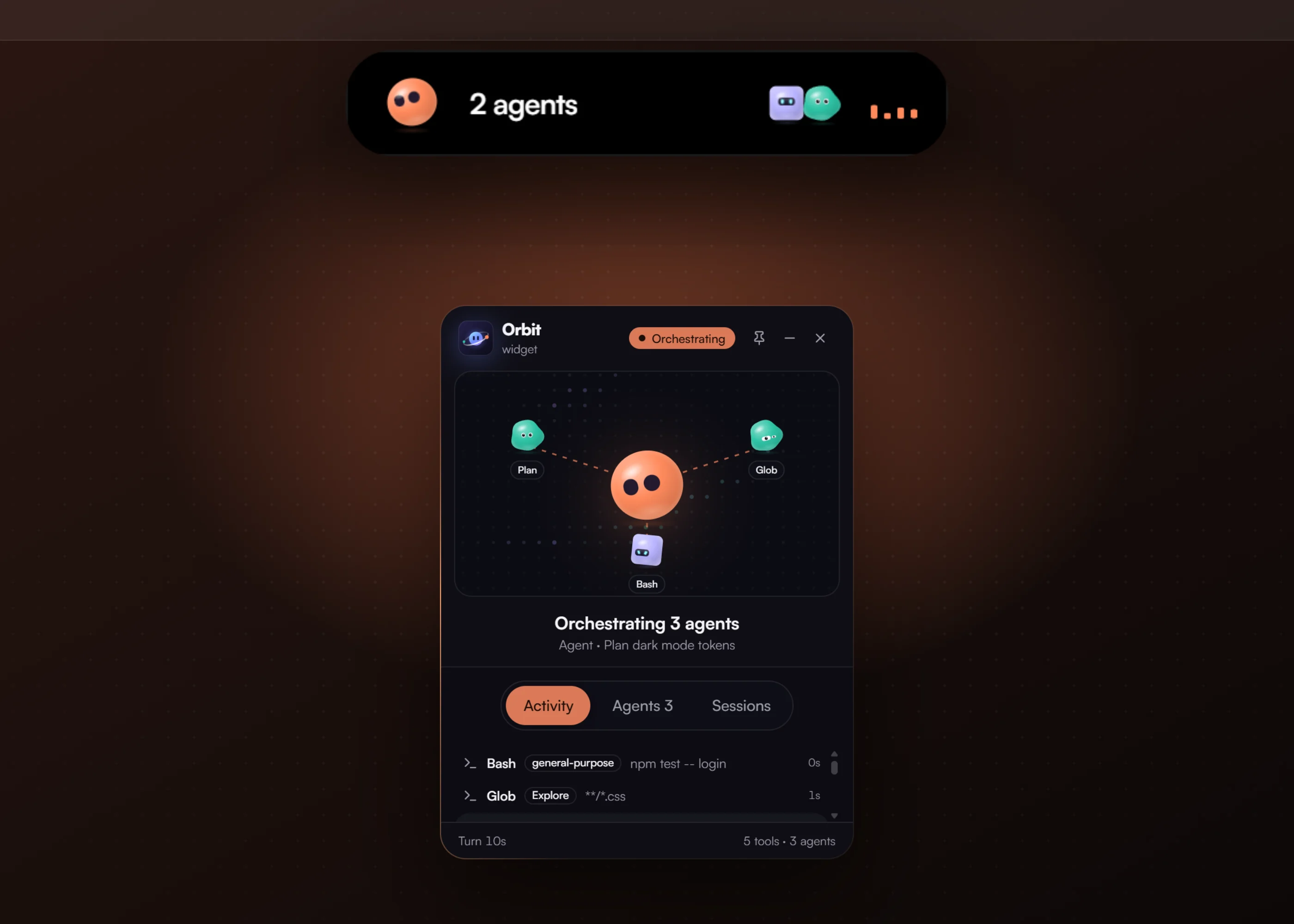 Orbit, screen 2