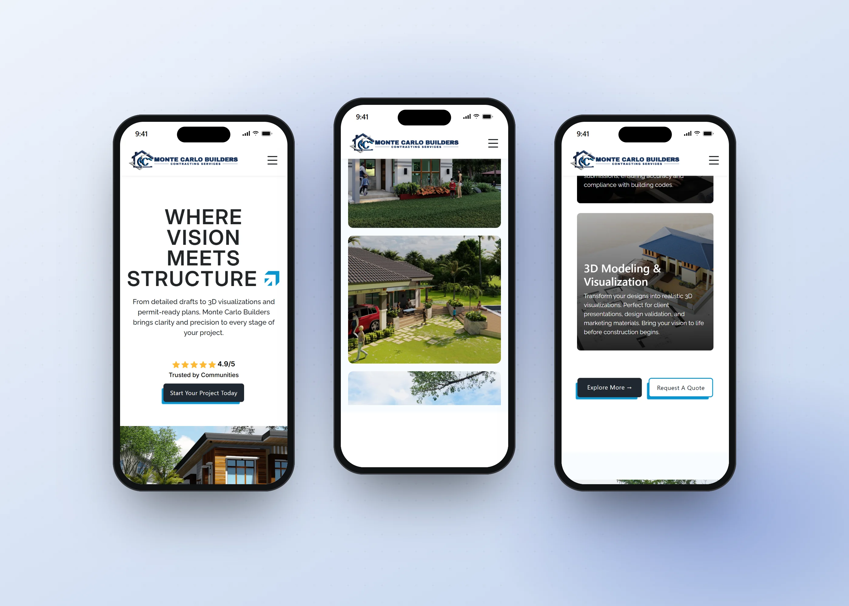 Monte Carlo Builders | Project Contributor, screen 2